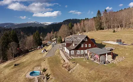 Prodej chaty/chalupy 400 m² s pozemkem 16 000 m², Vítkovice, okres Semily