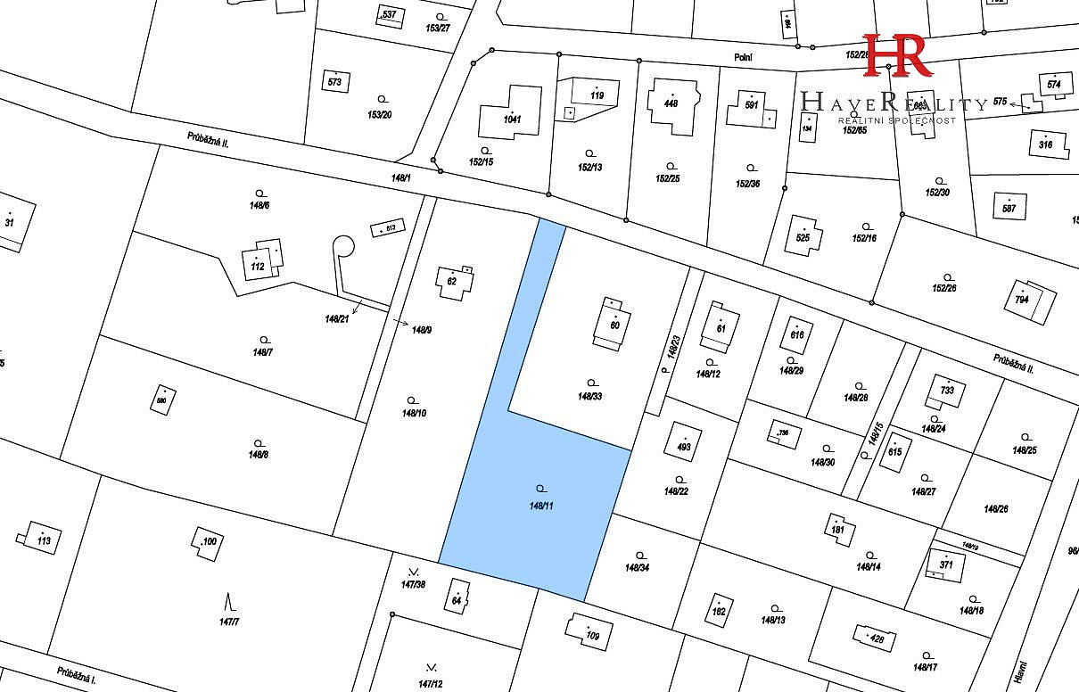 Prodej stavebního pozemku 1 700 m² – fotografie 3