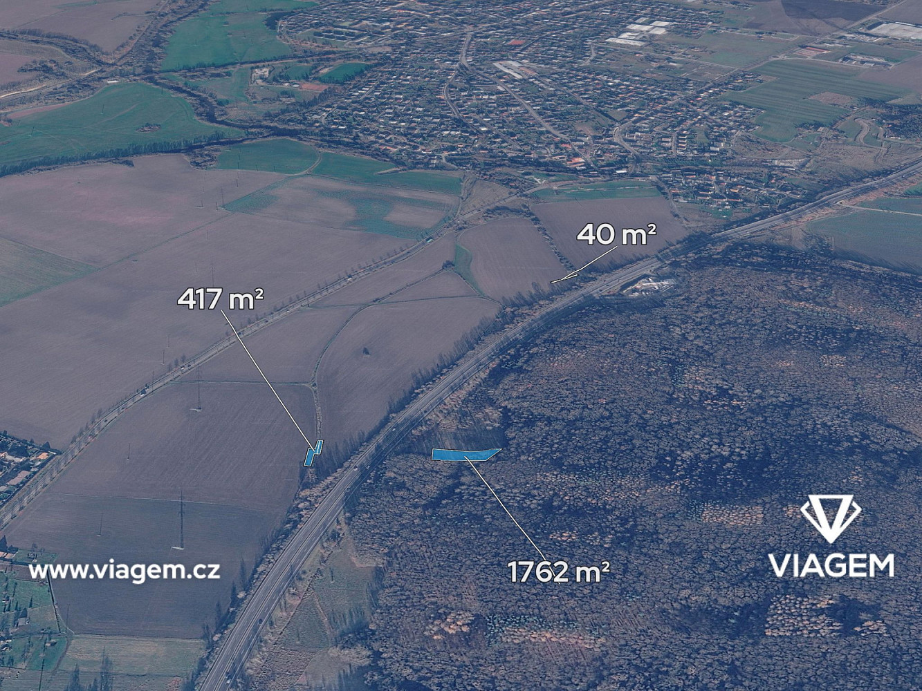 Prodej pole 369 m²