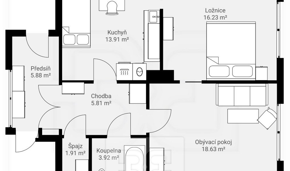 Pronájem domu 70 m² s pozemkem 643 m², Votice – náhled fotky 3