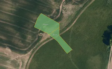 Prodej pole 3 040 m², Černotín - Hluzov, okres Přerov