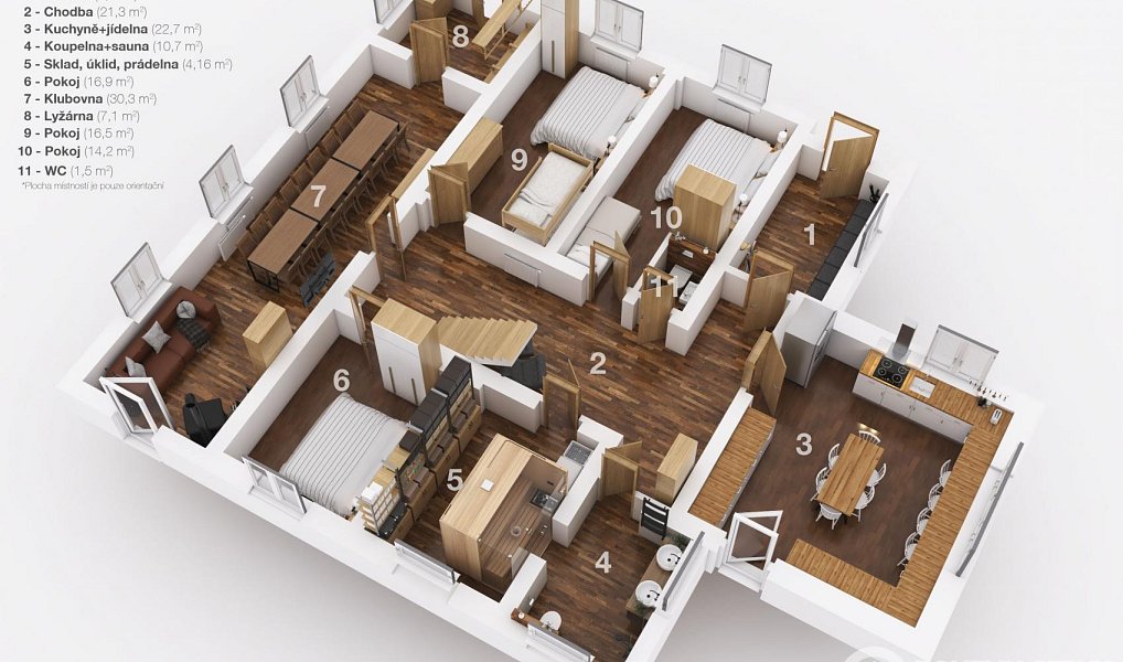 Prodej ubytovacího objektu 293 m², Kořenov – náhled fotky 27