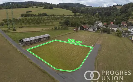 Prodej stavebního pozemku 923 m², Huslenky, okres Vsetín