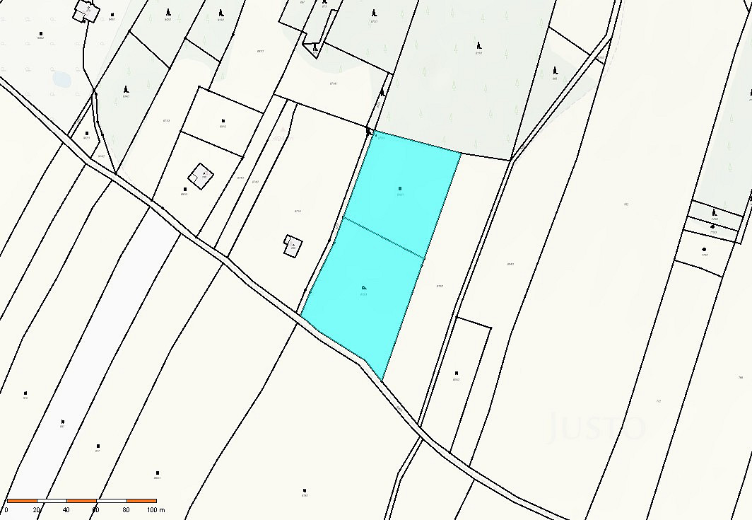 Prodej stavebního pozemku 8 980 m² – fotografie 3