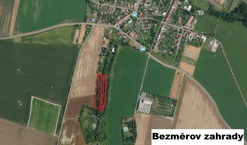 Prodej zahrady 5 529 m², Bezměrov – náhled fotky 2