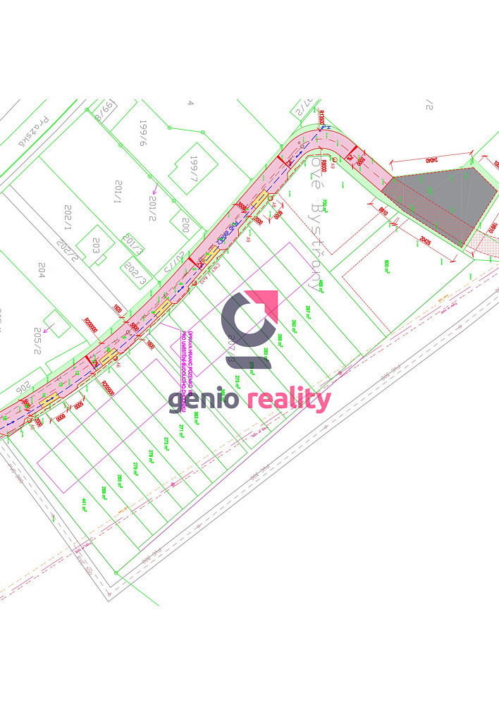 Prodej stavebního pozemku 5 948 m² – fotografie 3