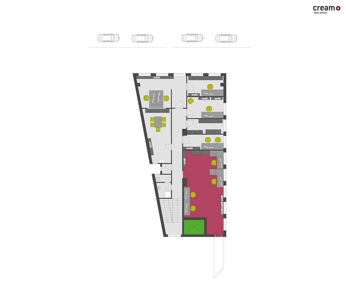 Pronájem kanceláře 44 m² – fotografie 5