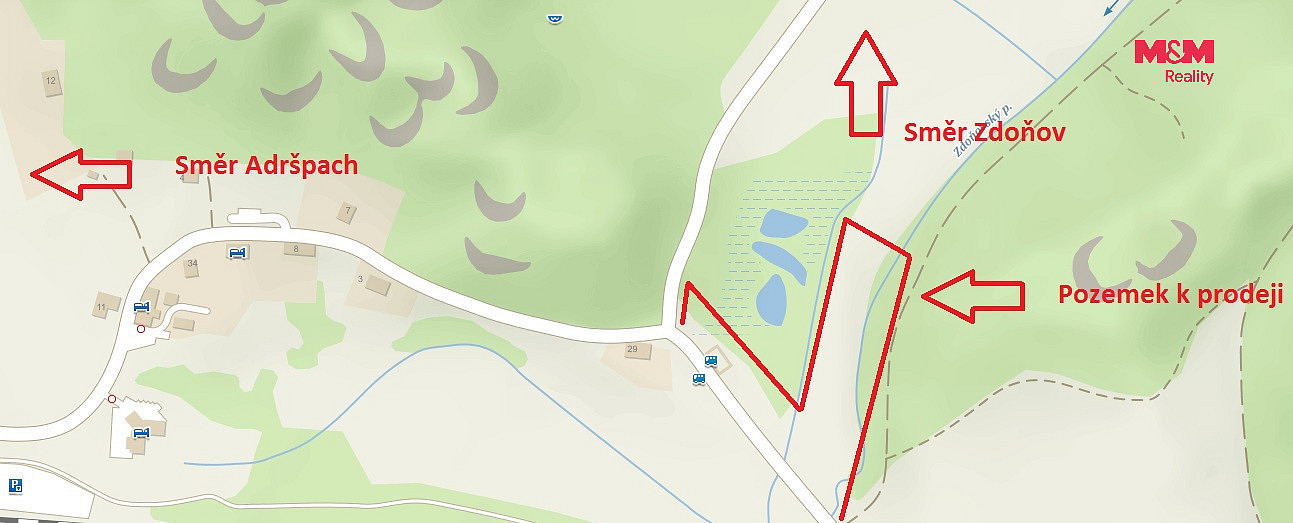 Prodej stavebního pozemku 9 122 m² – fotografie 4