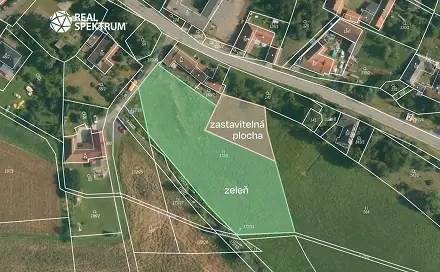 Prodej stavebního pozemku 4 928 m², Dzbel, okres Prostějov