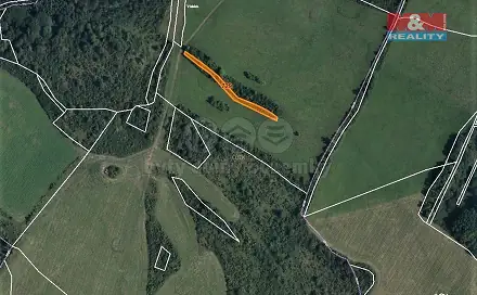 Prodej louky 1 385 m², Mašťov, okres Chomutov