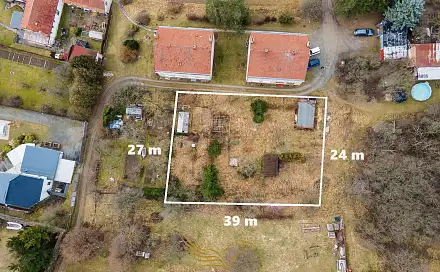 Prodej stavebního pozemku 1 008 m², Legionářská, Jedovnice, okres Blansko