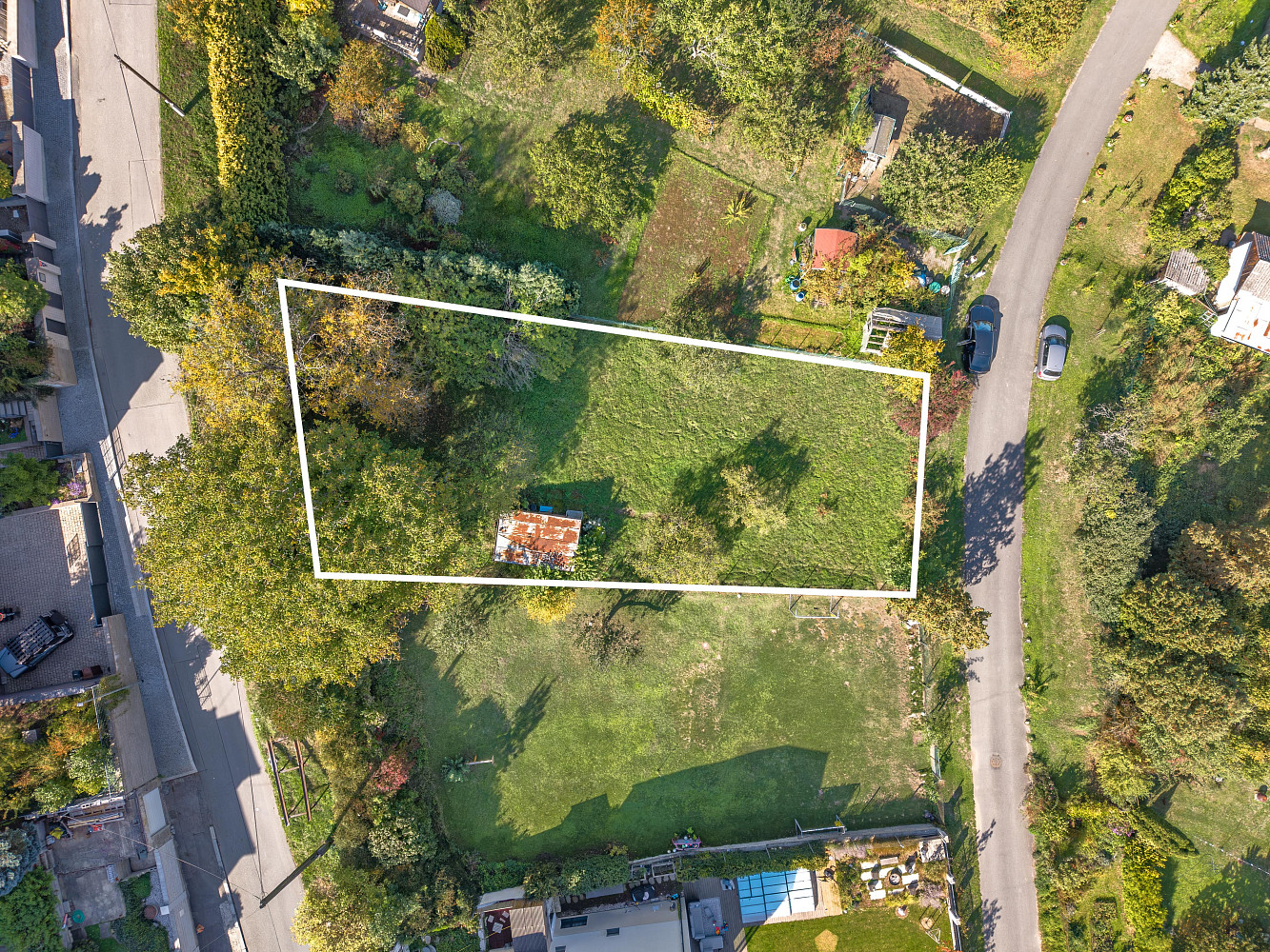 Prodej stavebního pozemku 758 m² – fotografie 3