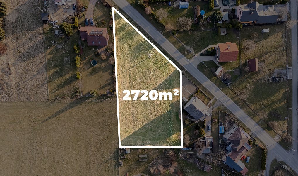 Prodej stavebního pozemku 2 716 m², Kyjovice – náhled fotky 5