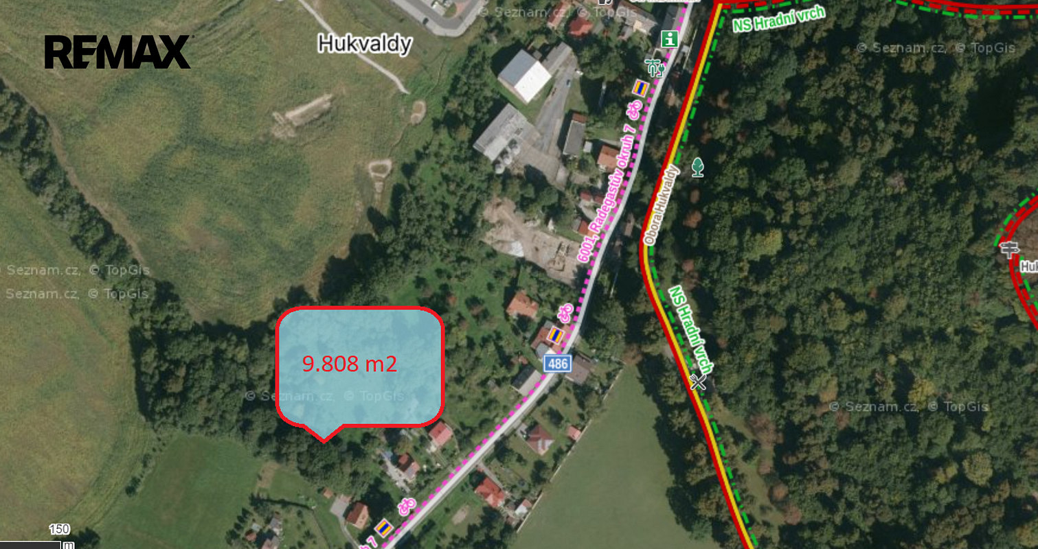 Prodej stavebního pozemku 9 808 m²