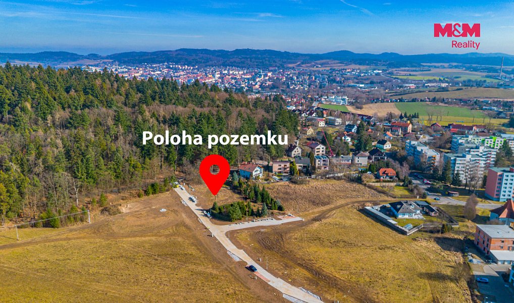 Prodej stavebního pozemku 1 276 m², Písek – náhled fotky 2