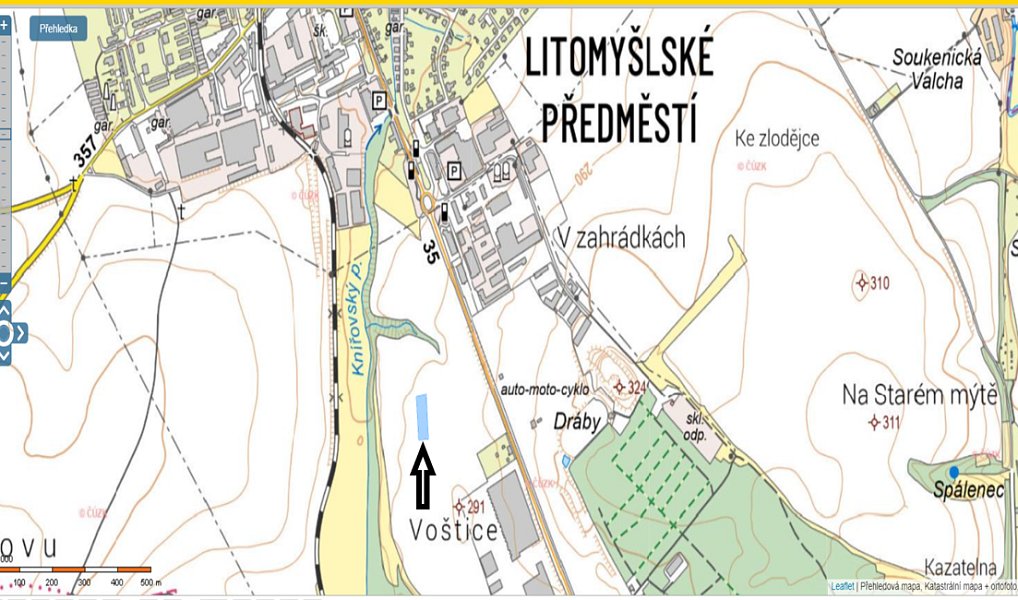 Prodej komerčního pozemku 3 446 m², Vysoké Mýto – náhled fotky 2