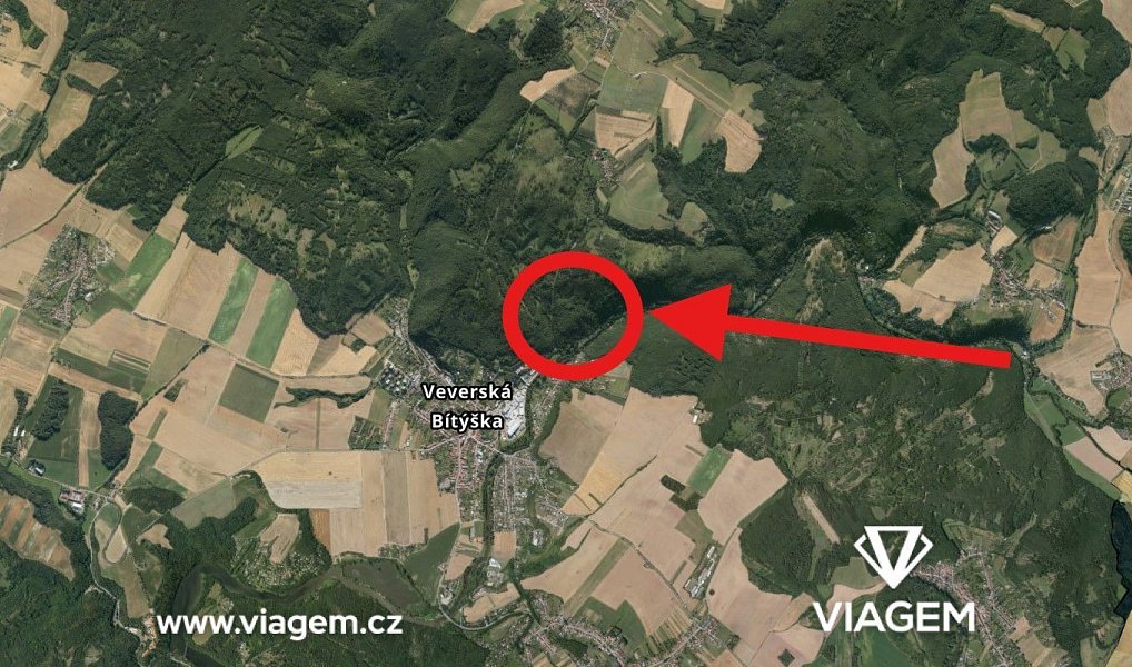 Prodej lesa 8 999 m², Veverská Bítýška – náhled fotky 2