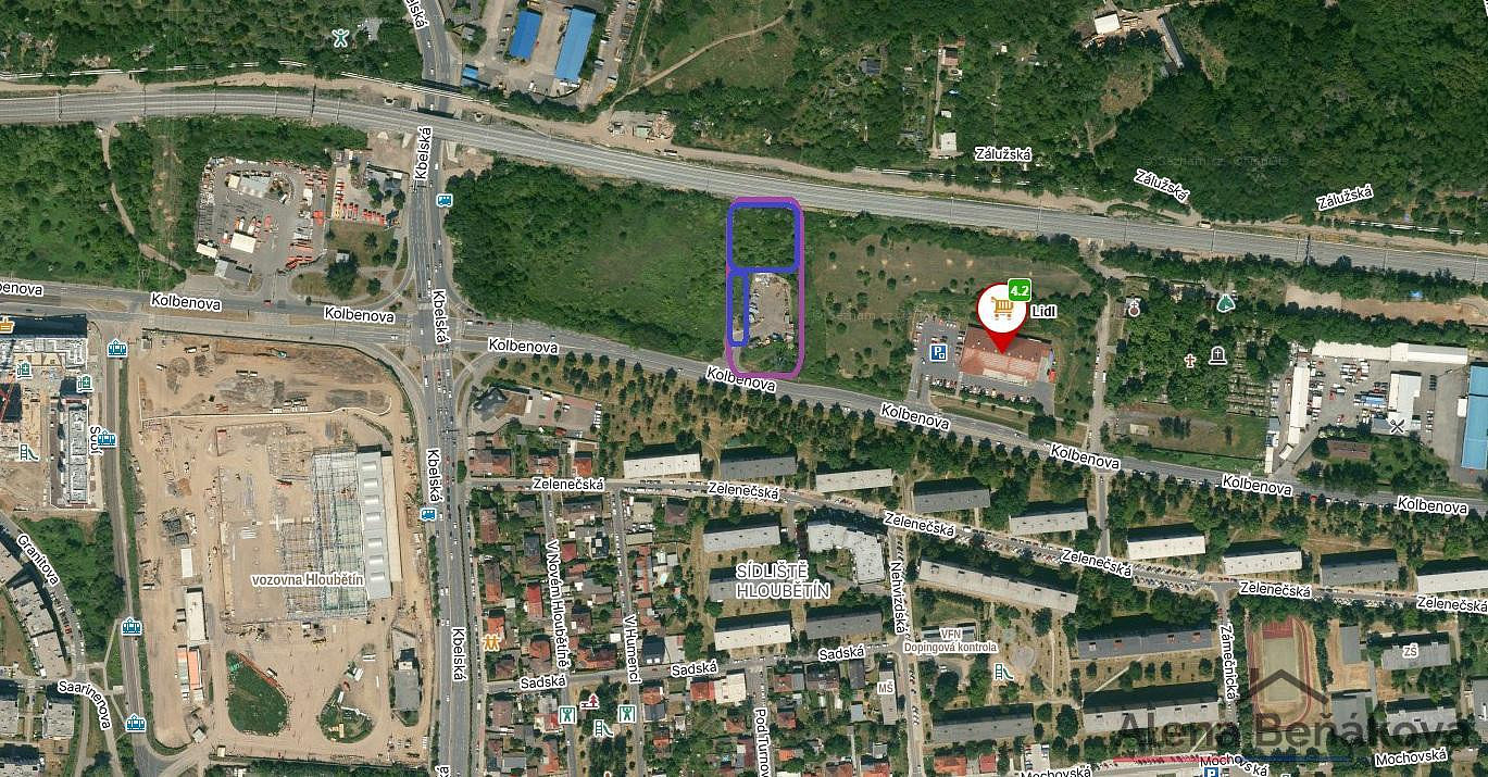 Pronájem pozemku 1 600 m² – fotografie 4