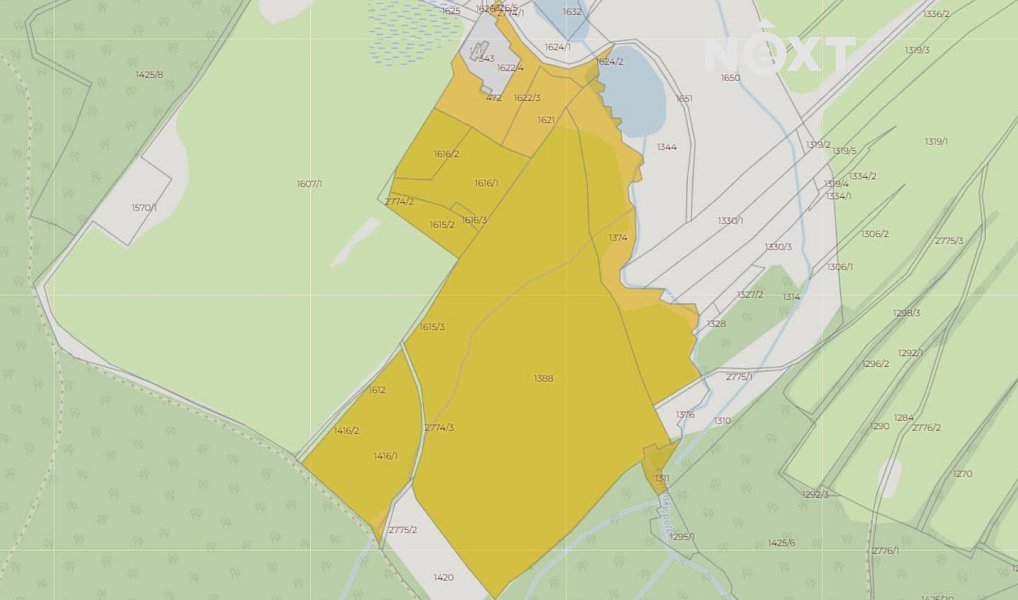 Prodej louky 68 906 m², Hora Svaté Kateřiny – náhled fotky 11