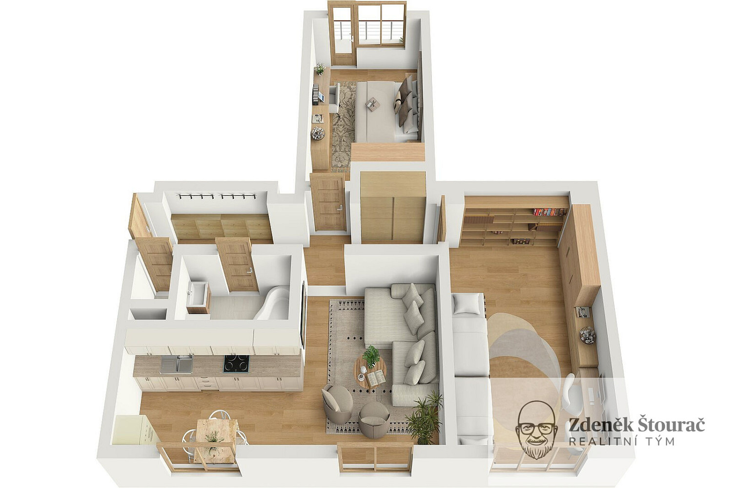 Prodej bytu 3+kk 69 m² – fotografie 4