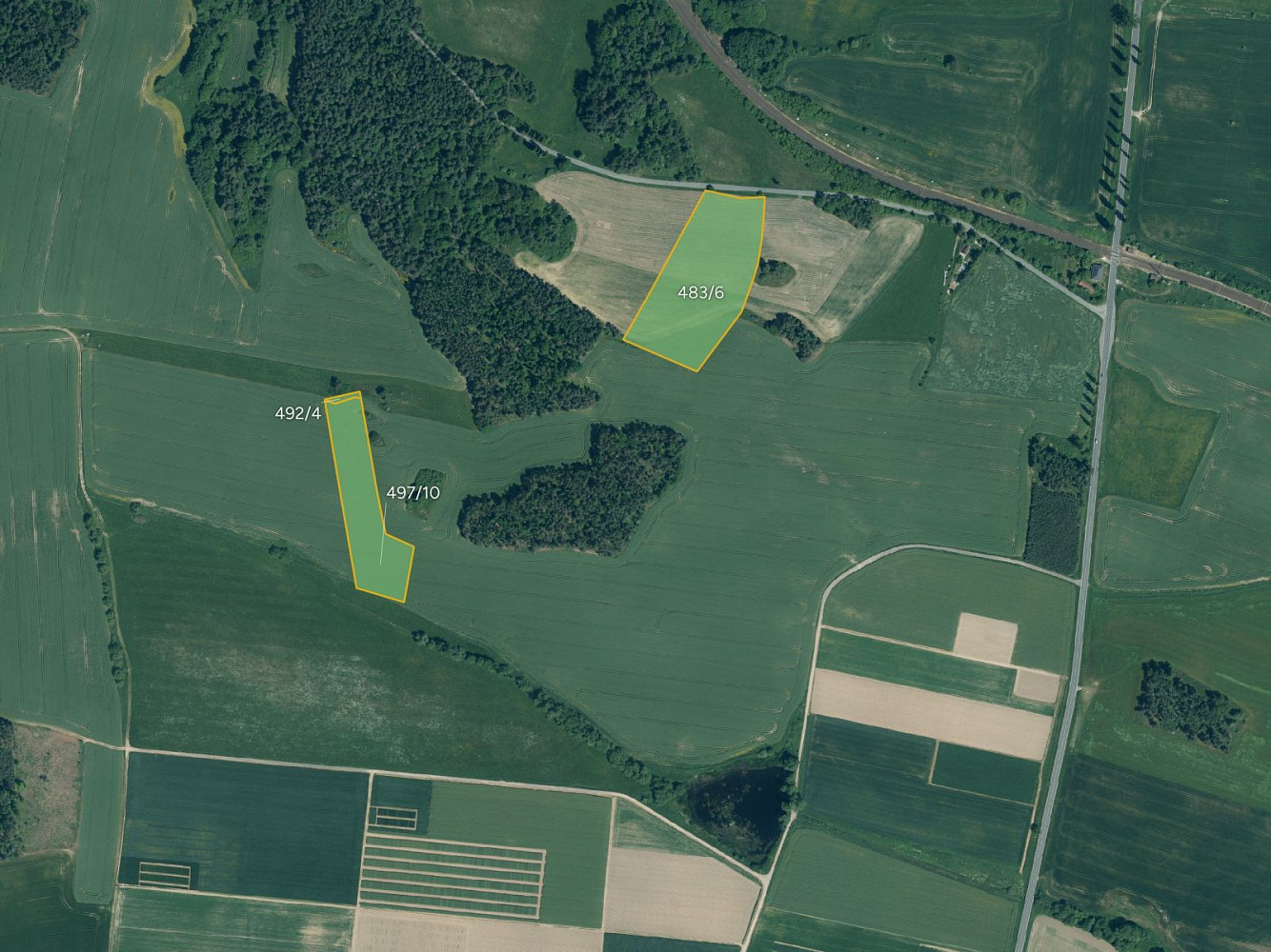 Prodej pole 27 259 m²