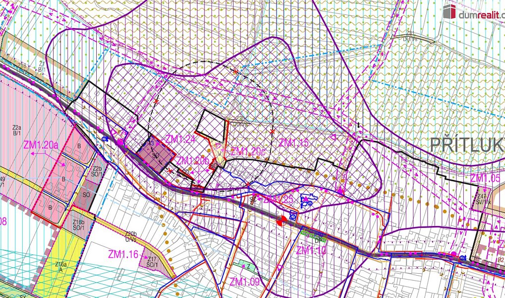 Prodej stavebního pozemku 1 269 m², Přítluky – náhled fotky 6