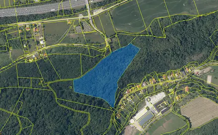 Prodej lesa 33 920 m², Svatý Jan pod Skalou, okres Beroun