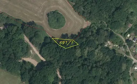 Dražba pozemku 403 m², Stříbřec