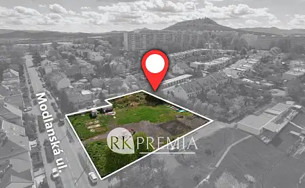 Prodej stavebního pozemku 3 677 m², Modlanská, Teplice - Trnovany