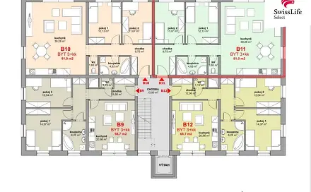 Prodej bytu 3+kk 81 m², Polná, okres Jihlava