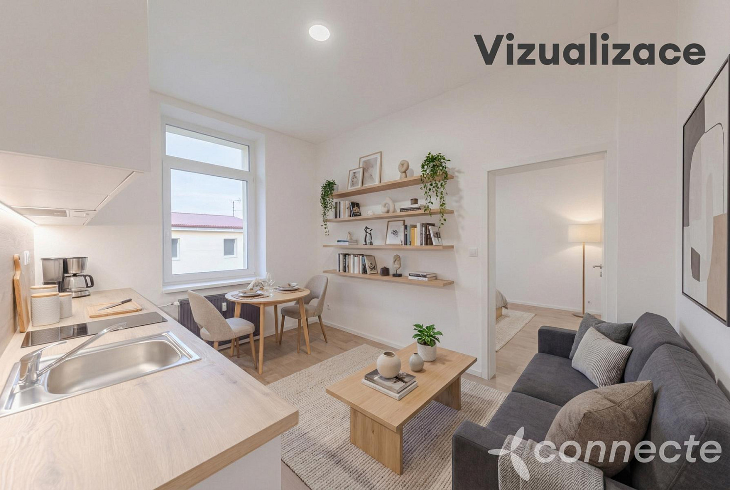 Prodej bytu 2+kk 43 m²