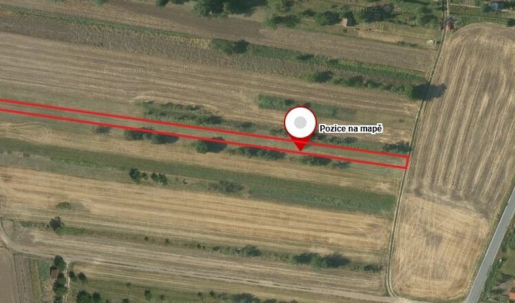 Prodej zahrady 1 564 m², Opatovice – náhled fotky 2