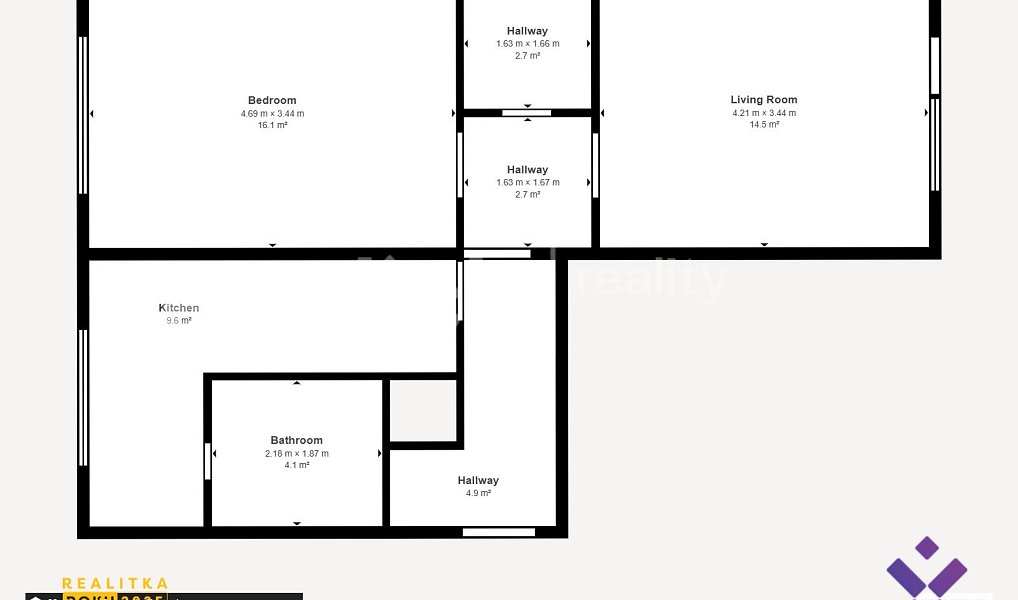 Pronájem bytu 2+1 55 m², Holešov – náhled fotky 12