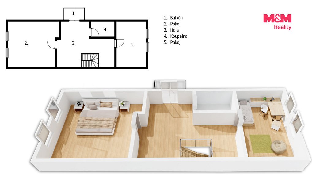 Prodej ubytovacího objektu 116 m², Sněžné – náhled fotky 5
