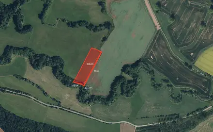 Prodej louky 9 466 m², Šestajovice, okres Náchod