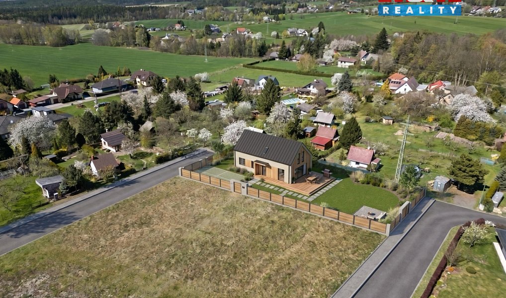 Prodej stavebního pozemku 1 157 m², Kramolna – náhled fotky 2