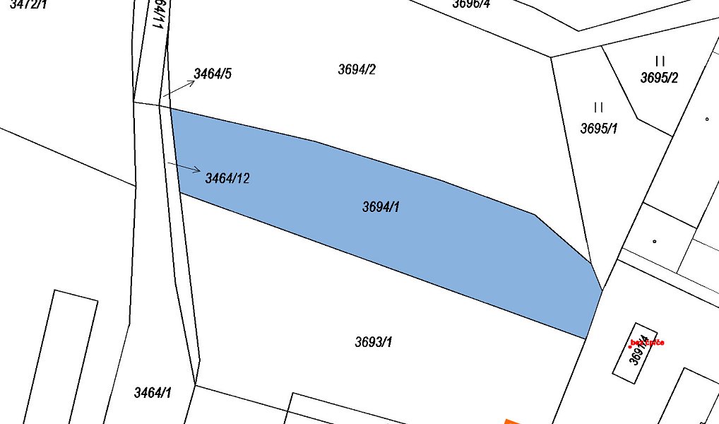 Prodej pole 175 m², Moravská Třebová – náhled fotky 2