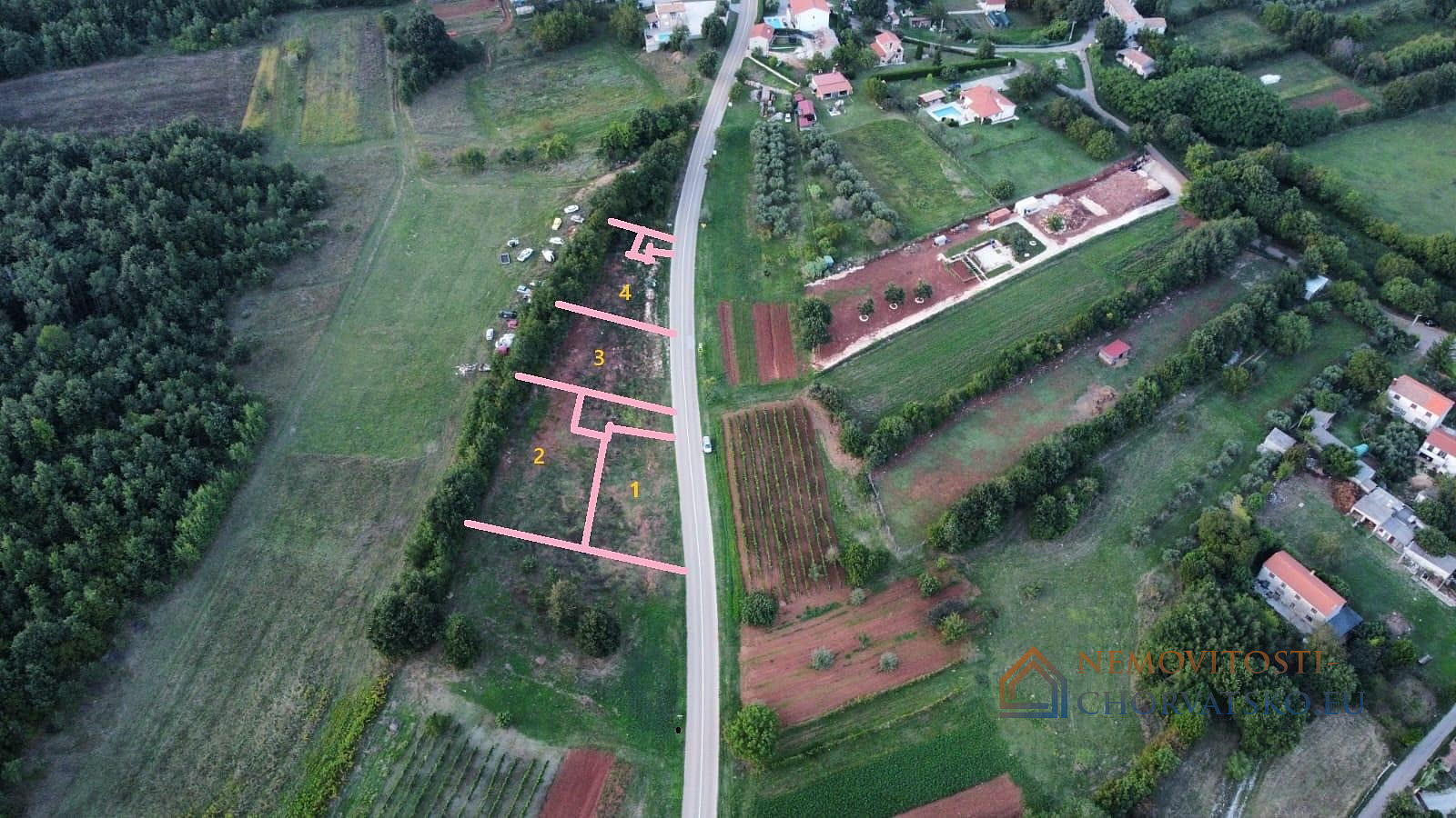 Prodej stavebního pozemku 2 602 m² - Widok 5