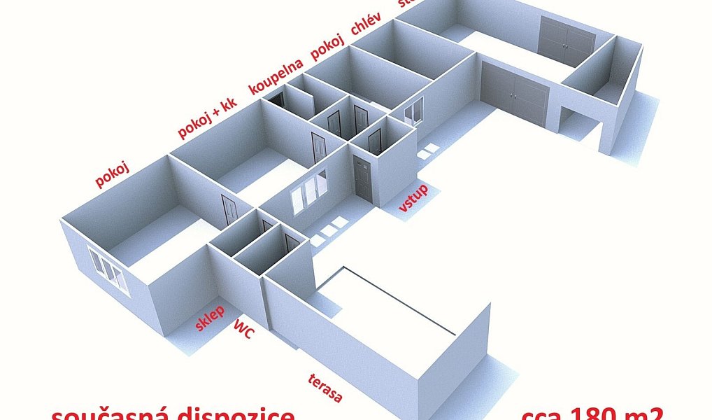 Prodej domu 70 m² s pozemkem 564 m², Okrouhlice – náhled fotky 15