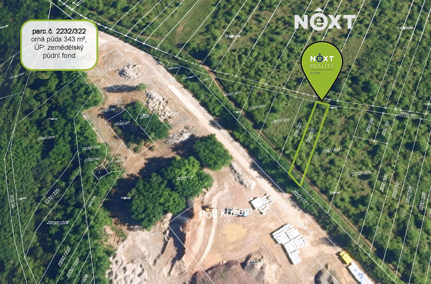 Prodej pole 3 193 m² – fotografie 3