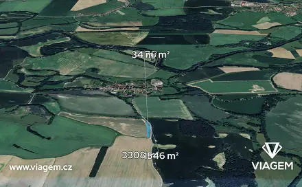 Prodej pole 1 241 m², Čejetice, okres Strakonice