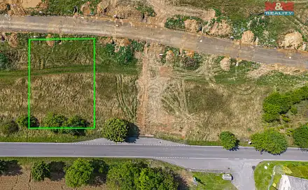 Prodej stavebního pozemku 850 m², Narysov, okres Příbram
