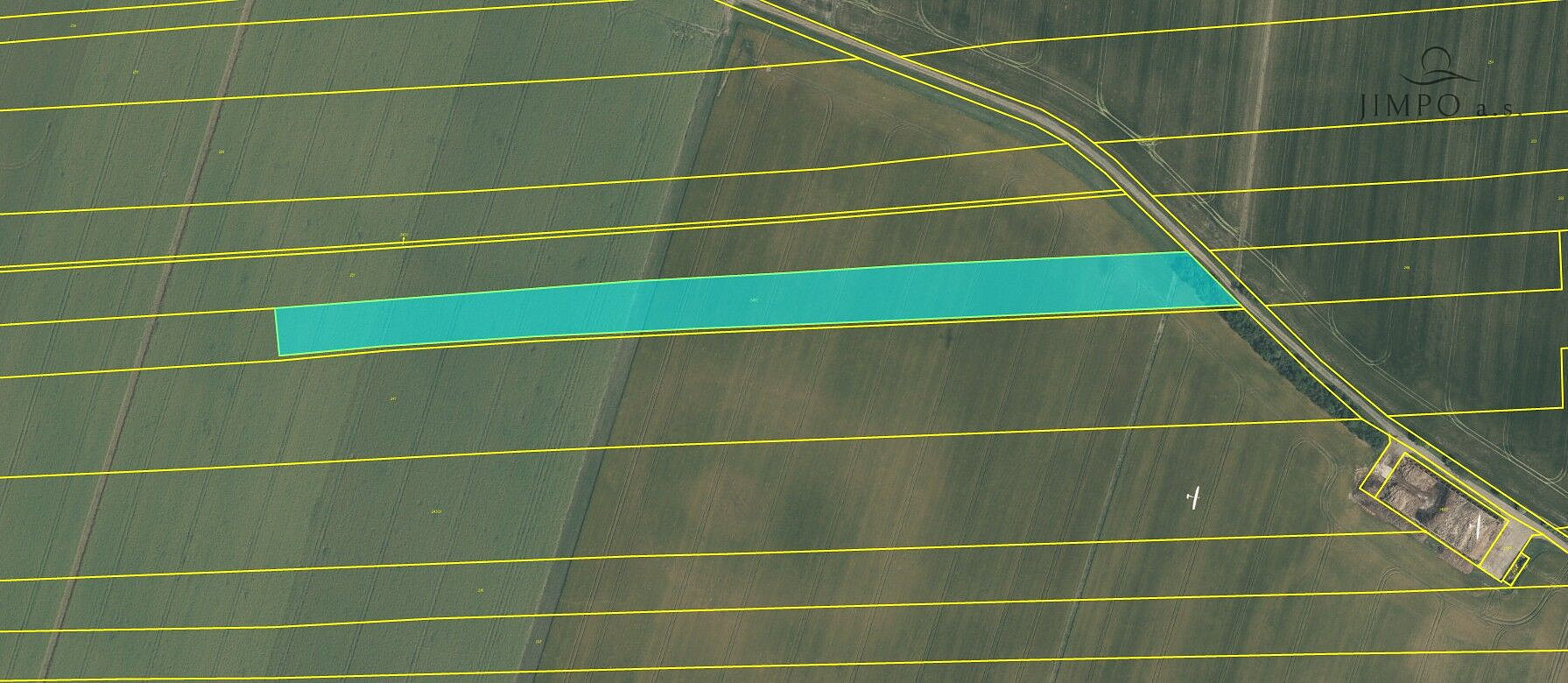 Prodej pole 163 482 m² – pohled 2