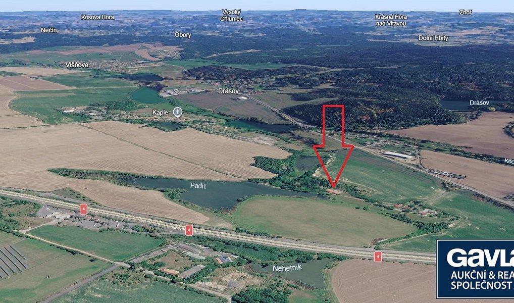 Prodej stavebního pozemku 14 793 m², Drásov – náhled fotky 2