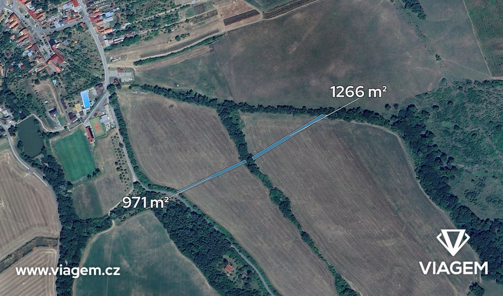 Prodej pole 1 677 m², Horní Němčí – náhled fotky 2