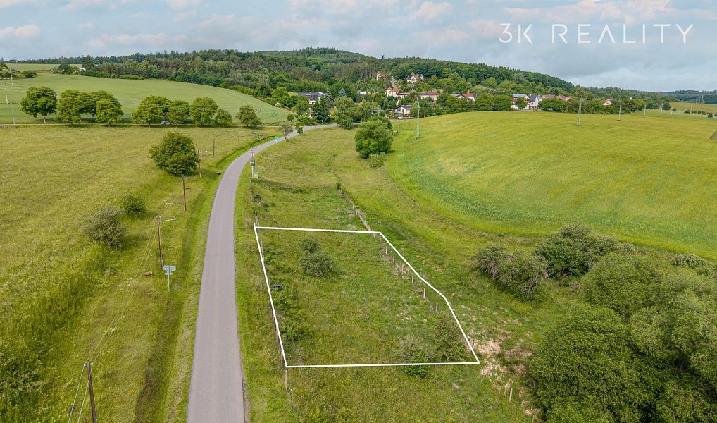 Prodej stavebního pozemku 964 m², Otročiněves – náhled fotky 2