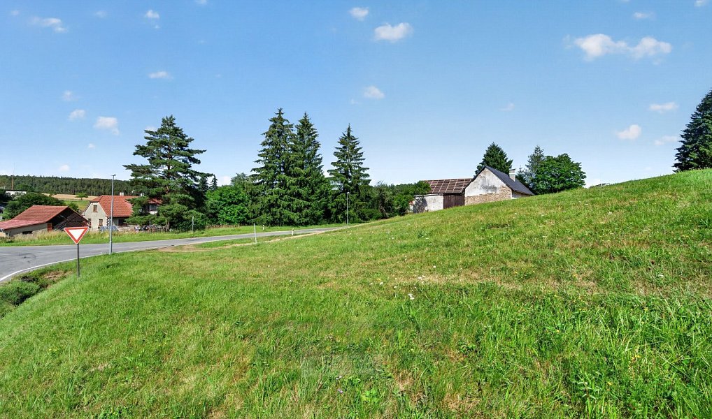 Prodej stavebního pozemku 1 034 m², Všemyslice – náhled fotky 2