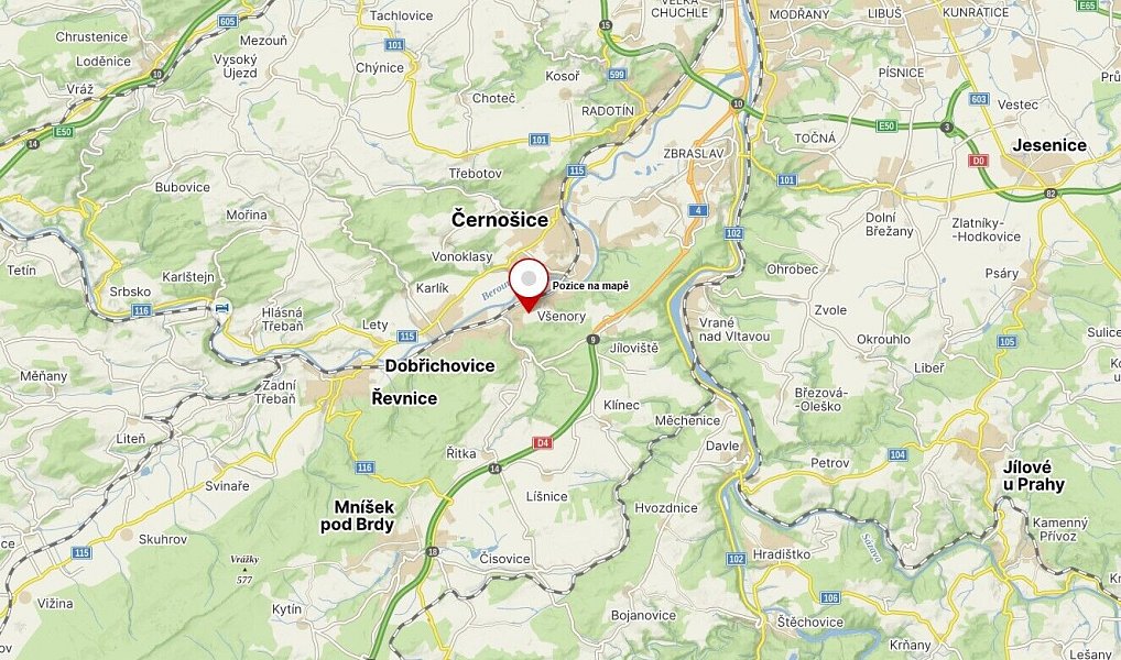 Prodej pozemku 601 m², Všenory – náhled fotky 7