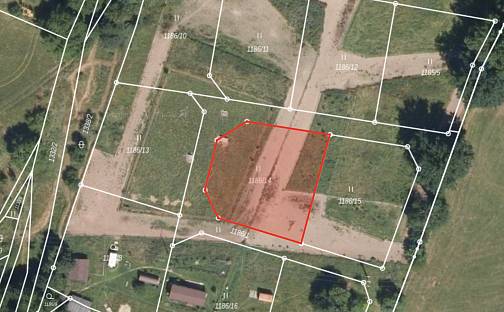 Prodej stavebního pozemku 1 056 m², Horní Branná - Valteřice, okres Semily