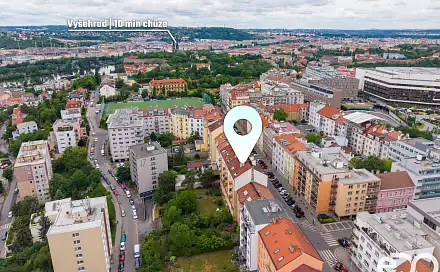 Prodej bytu 1+1 53 m², Marie Cibulkové, Praha 4 - Nusle